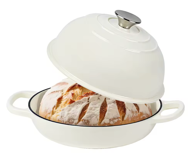 Enamelled Cast Iron Dutch Oven — Sourdough Bread Baker