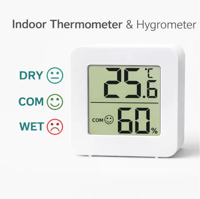 Kitchen Thermometer & Humidity Monitor — Sourdough Essential